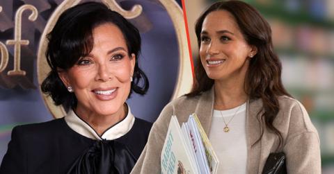 Photo of Meghan Markle and Kris Jenner