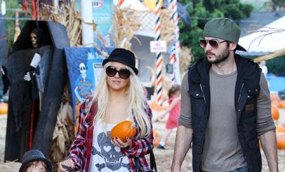 //christina aguilera pumpkin patch