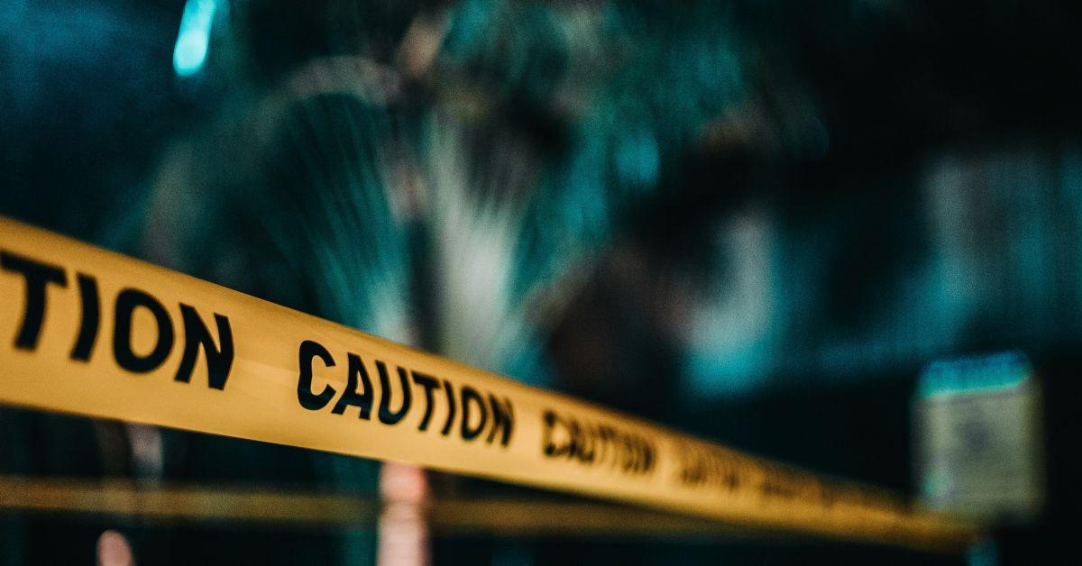 Photo of crime scene tape