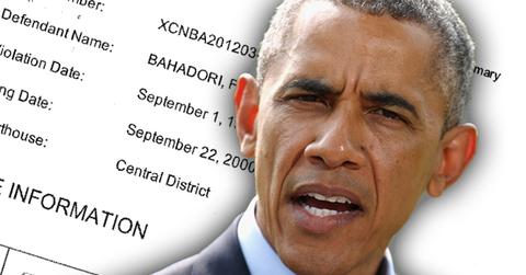 Barack Obama Fashion Guru Criminal Record