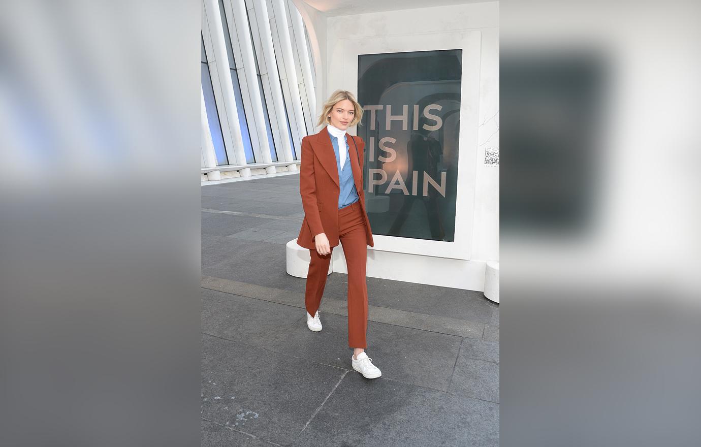 Martha Hunt stops by This is Pain: An Exhibition by Trina Merry