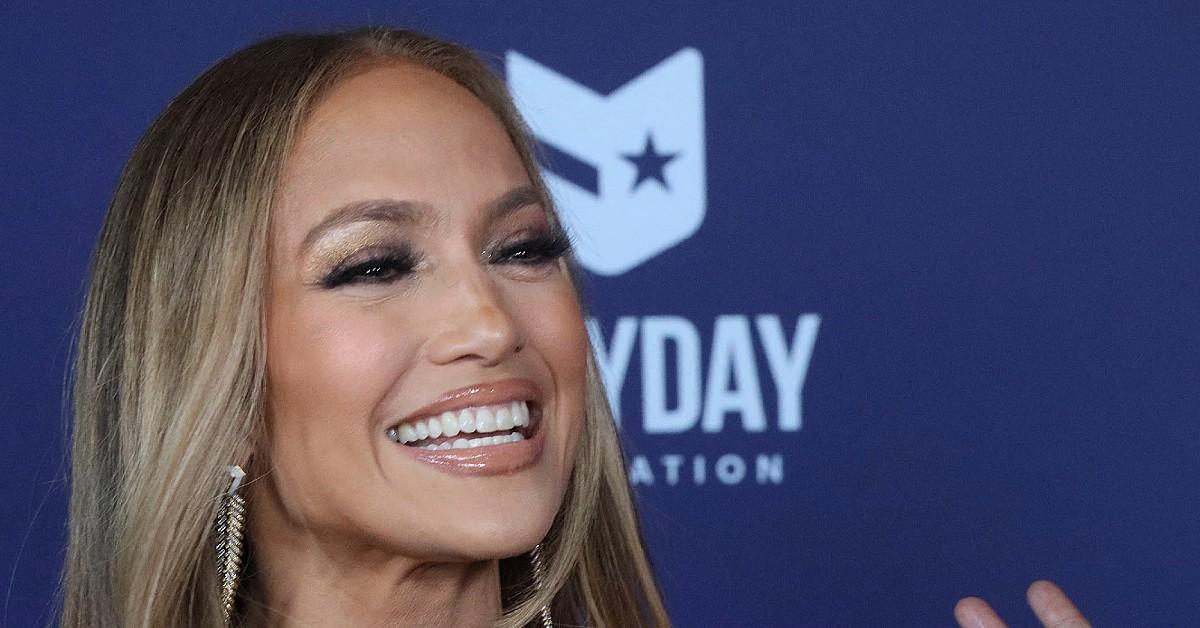 Lopez unveiled what appeared to be a noticeably enhanced chest while performing.