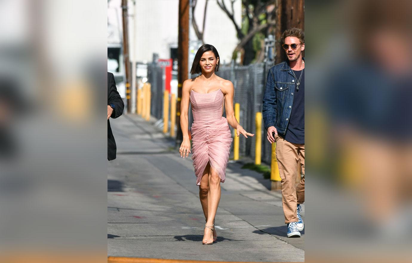 Jenna Dewan Curves Dress Split