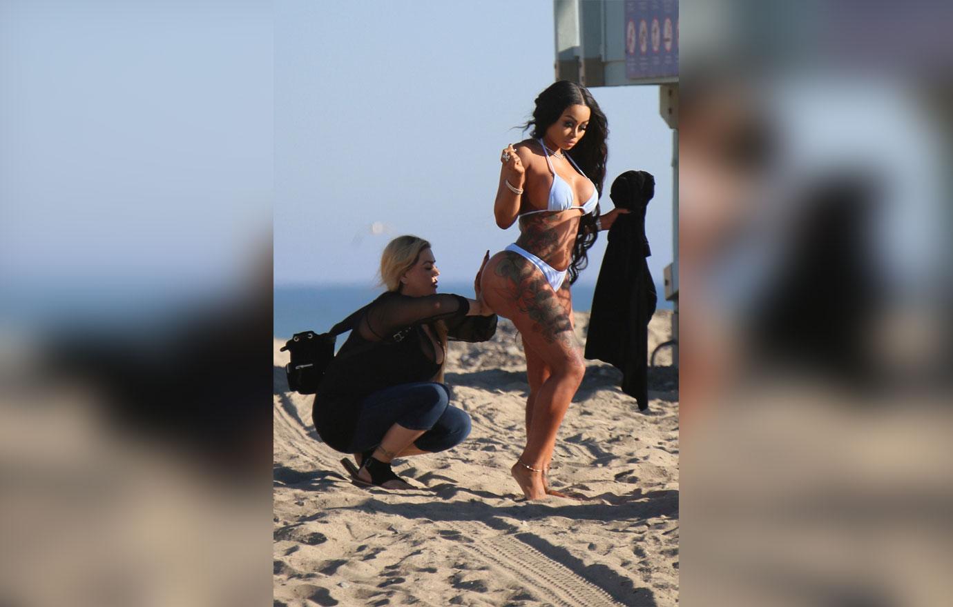 Blac Chyna Butt Bikini Photos