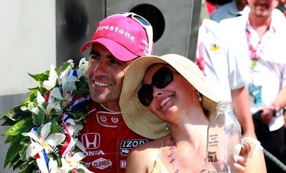 //ashley judd dario franchitti susie wheldon indianapolis
