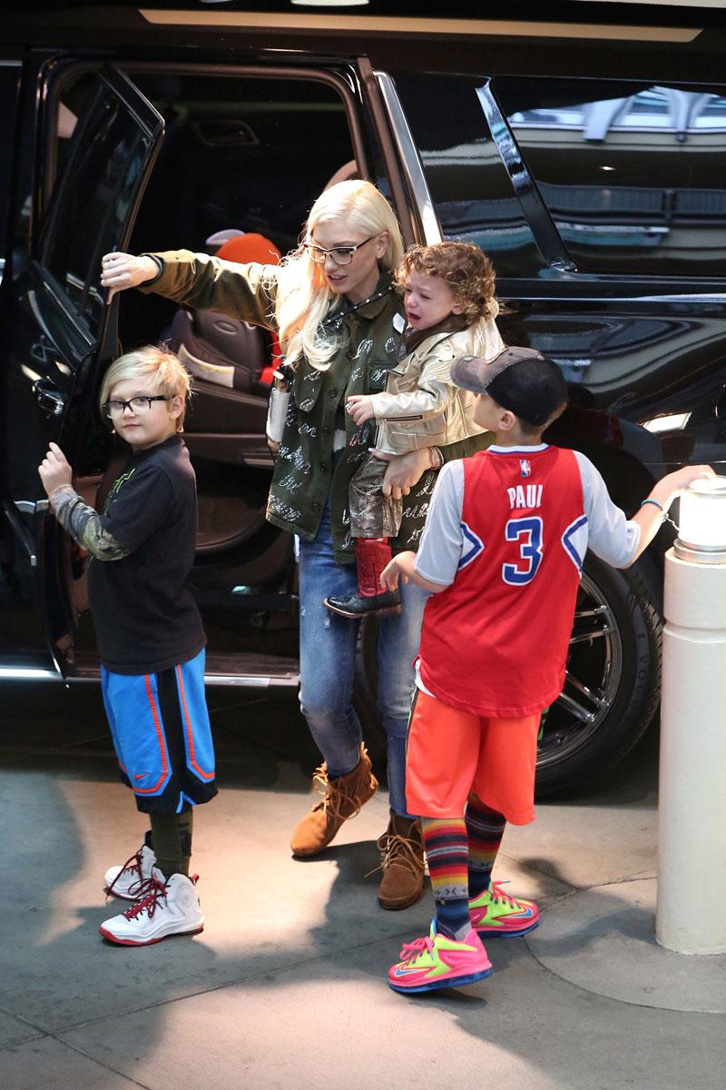 Blake Shelton Spends Time With Gwen Stefani's Kids