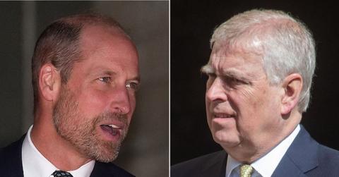 picture of Prince William and Prince Andrew