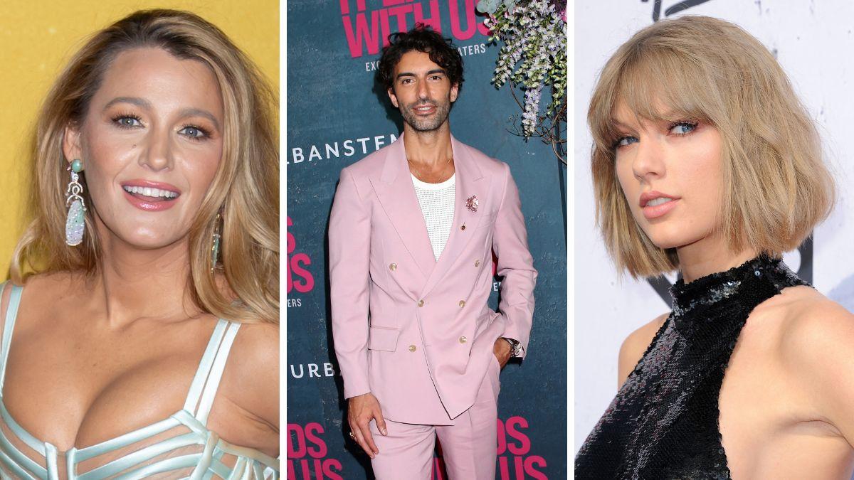 Photo of Blake Lively, Justin Baldoni, Taylor Swift
