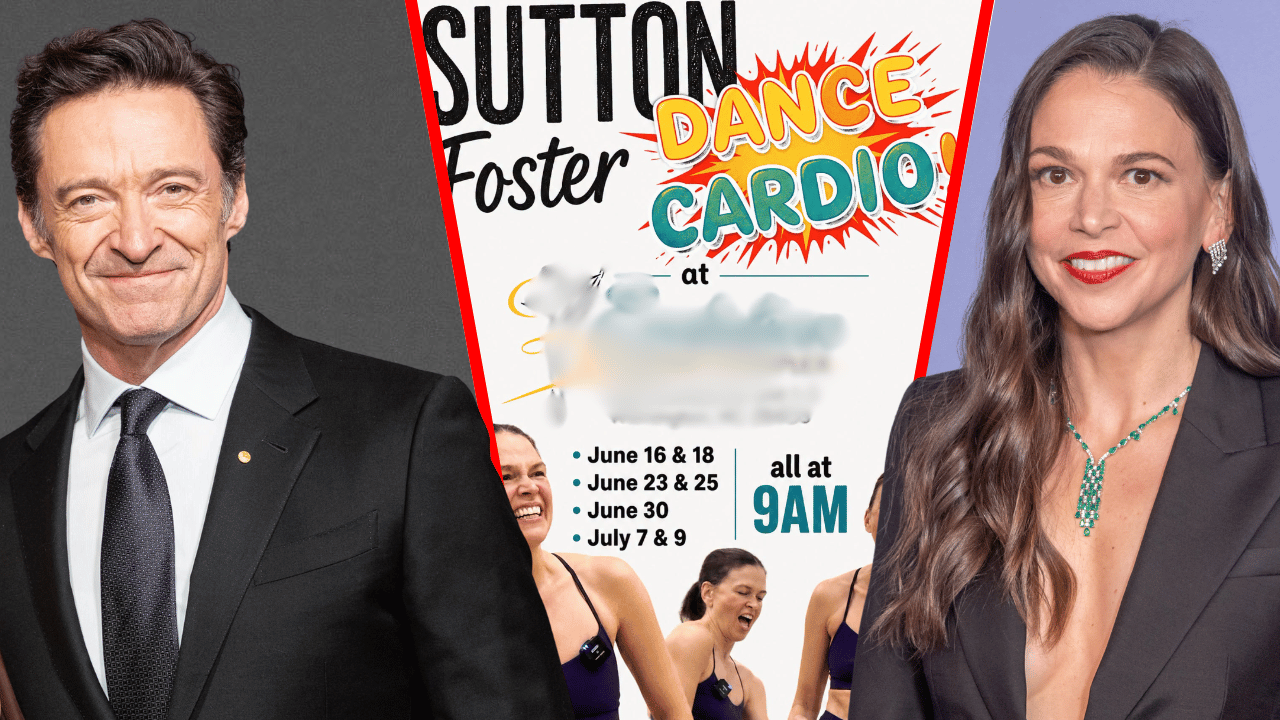 Hugh Jackman and Sutton Foster have headed to a new home, and new career.