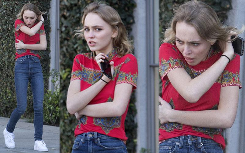 //lily rose depp scary skinny photos