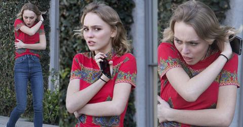 //lily rose depp scary skinny photos