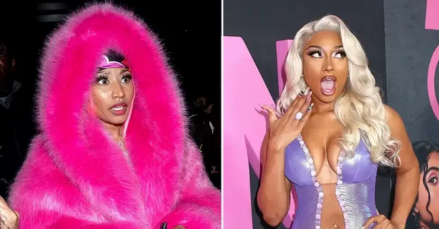 nicki minaj denies drug accusations goes off megan thee stallion big foot diss track