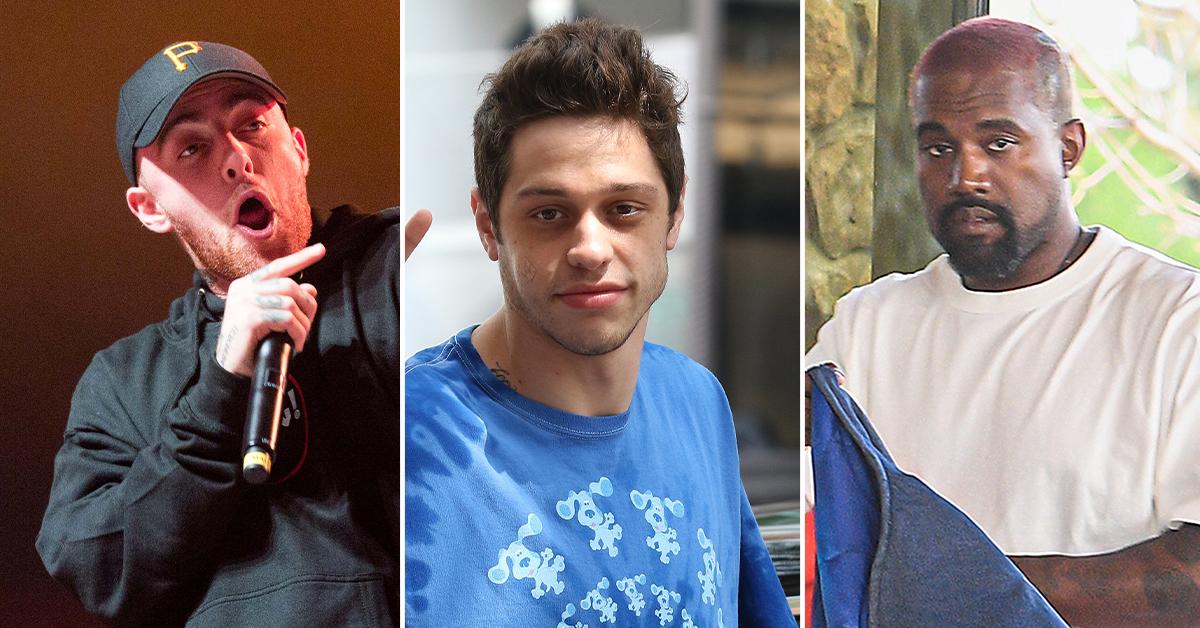 kanye west rumor pete davidson harass mac miller pp