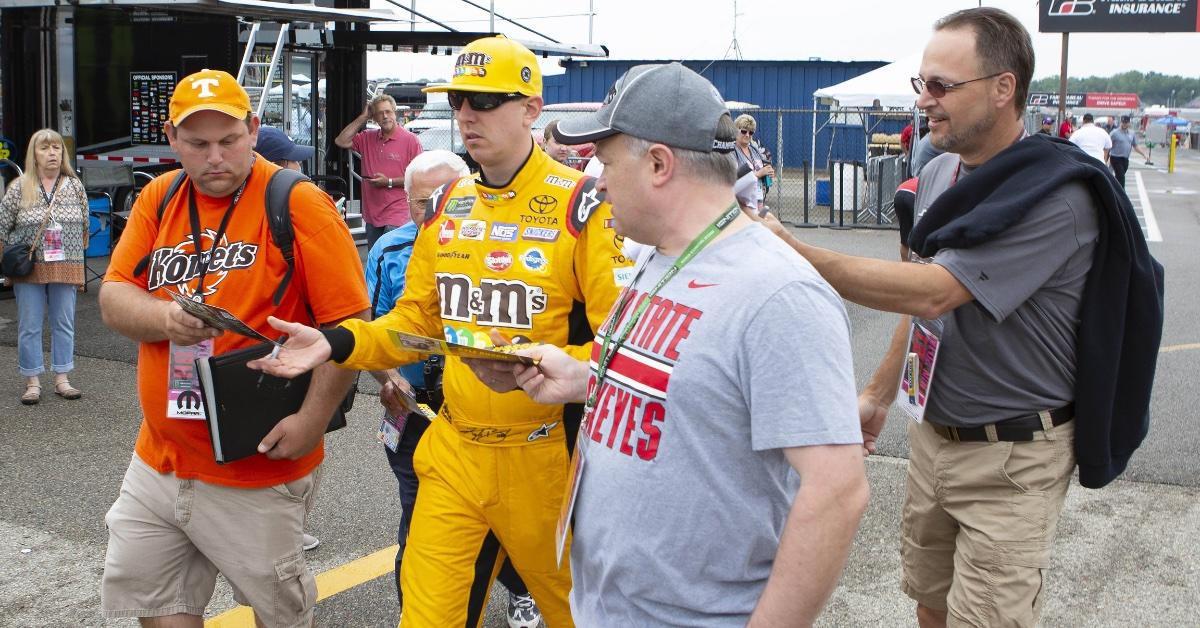 kyle busch gun law violation mexico trip upsets wife