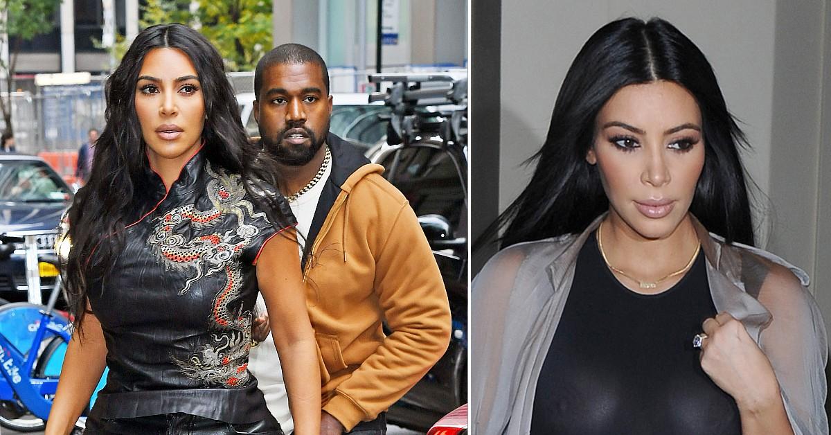 kim kardashian nipple piercings desperate bid keep new lovers interested after kanye west split pp