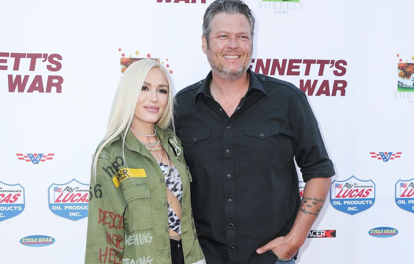 Gwen Stefani and Blake Shelton