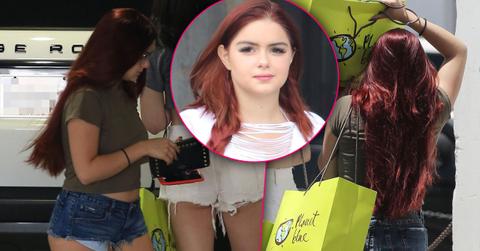 Ariel Winter Butt Jean Shorts