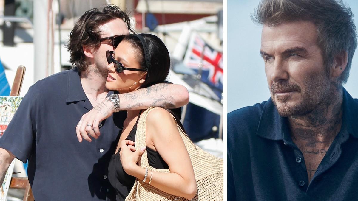 Photo of Brooklyn Beckham, Nicola Peltz, David Beckham