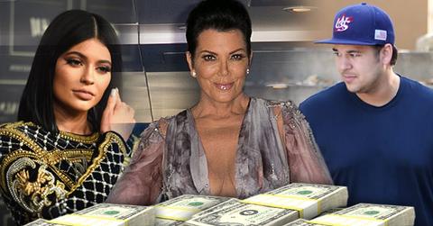 //Kris Jenner Kylie Jenner Rob Kardashian