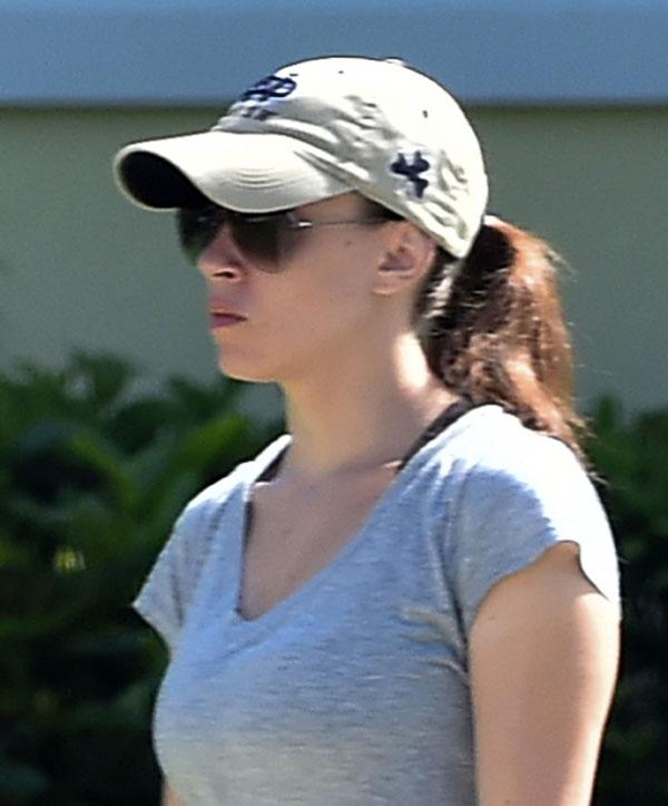 Former Murder Suspect Casey Anthony Goes For A Jog In Florida