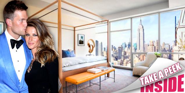 //tom brady and gisele bundchens  million new york city condo