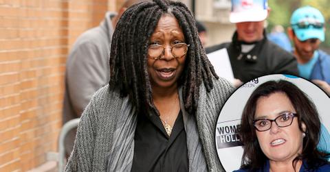 //whoopie goldberg blocked leaving view