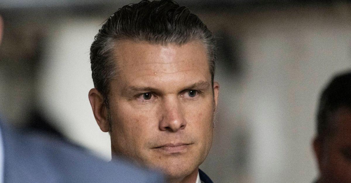 Secretary of Defense Pete Hegseth