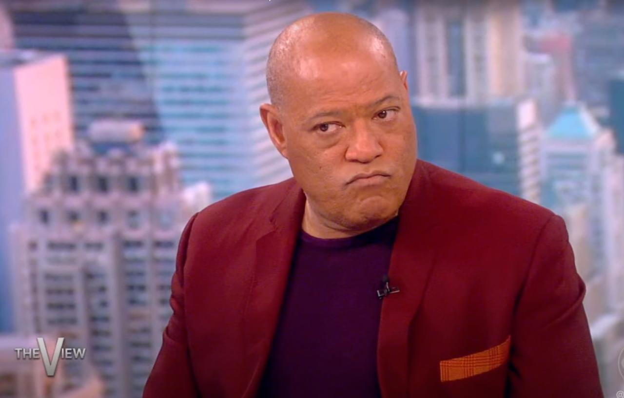 Laurence Fishburne Joke About Adult Film Star Daughter To Joy Behar