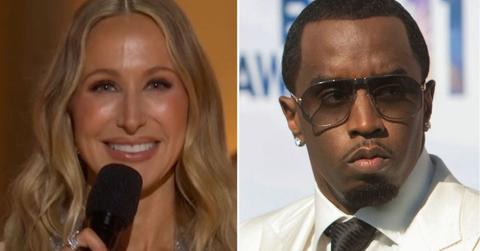 Split photo of Nikki Glaser and Sean 'DIddy' Combs.