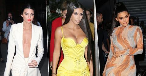 Kylie Jenner Kim Kardashian Family Dinner