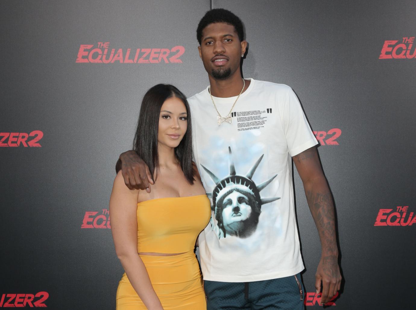Clippers Star Paul George Spotted Partying With Model Fiancée Daniela ...