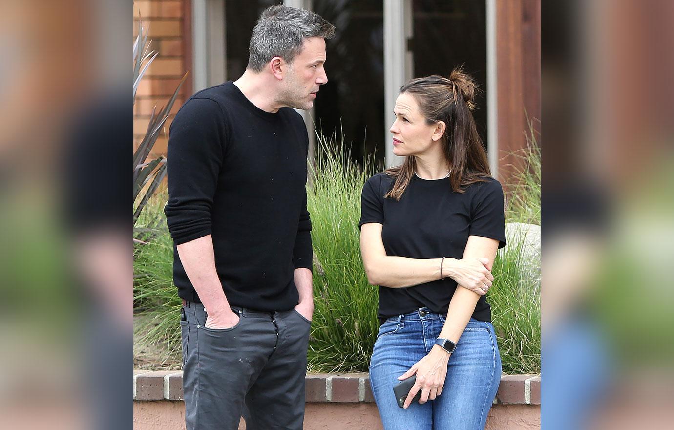 Jennifer Garner Ben Affleck Reunite For Son Birthday