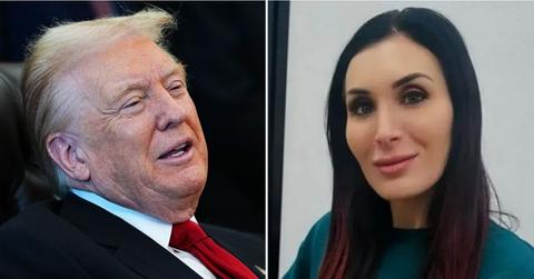 Photo of Donald Trump, Laura Loomer