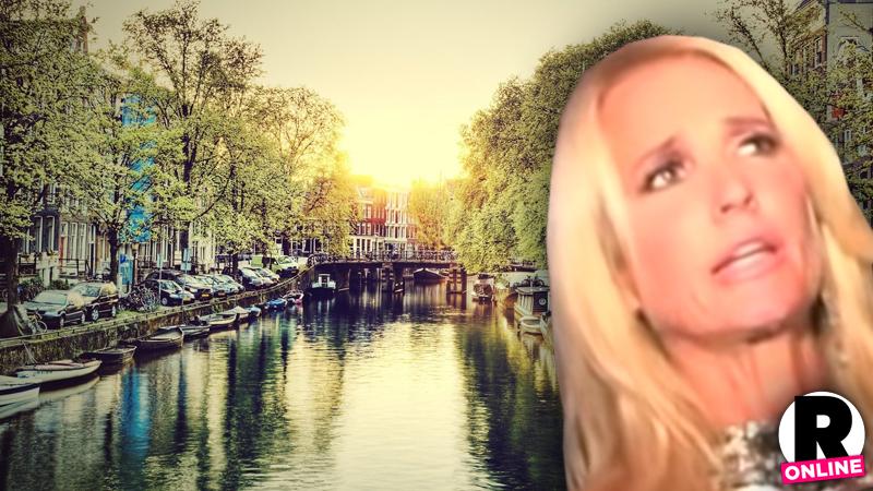 //kim richards sobriety rhobh amsterdam trip pp sl