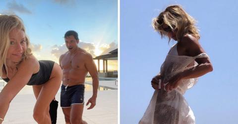 Photo of Kelly Ripa and Mark Consuelos