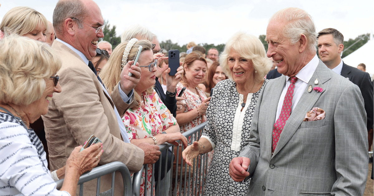 Photo of King Charles and Queen Camilla