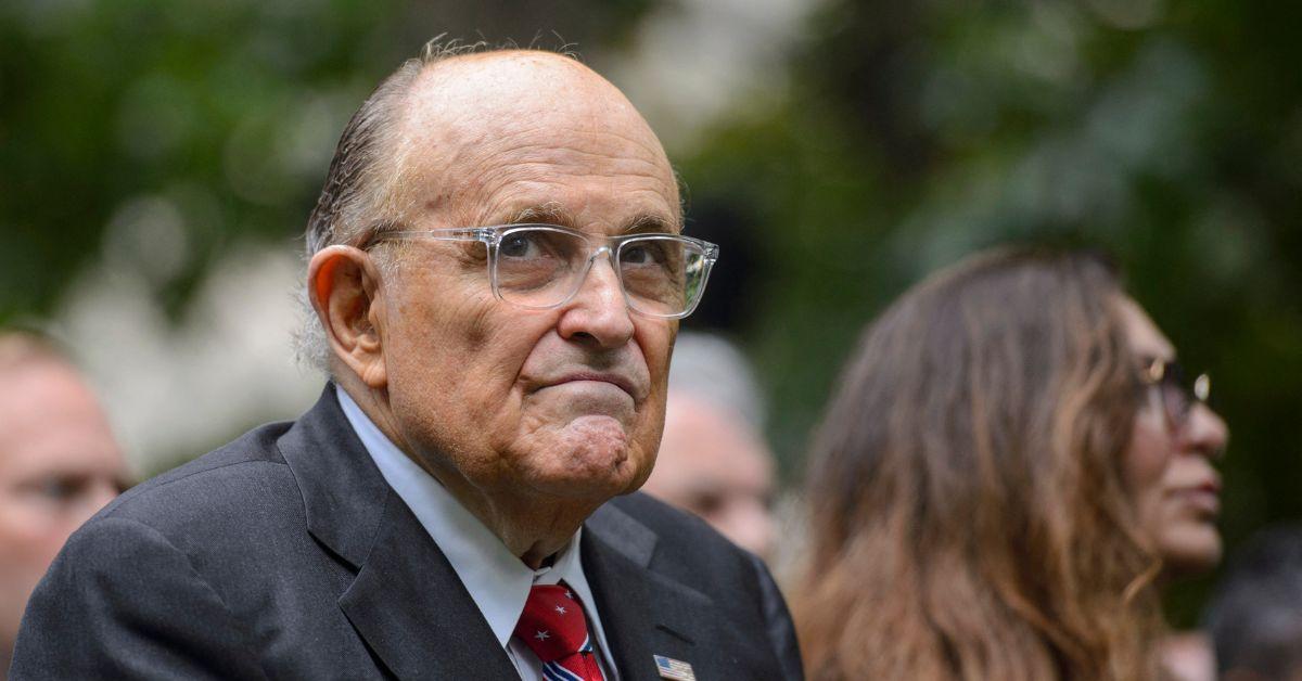 rudy giuliani files chapter  bankruptcy m defamation judgment