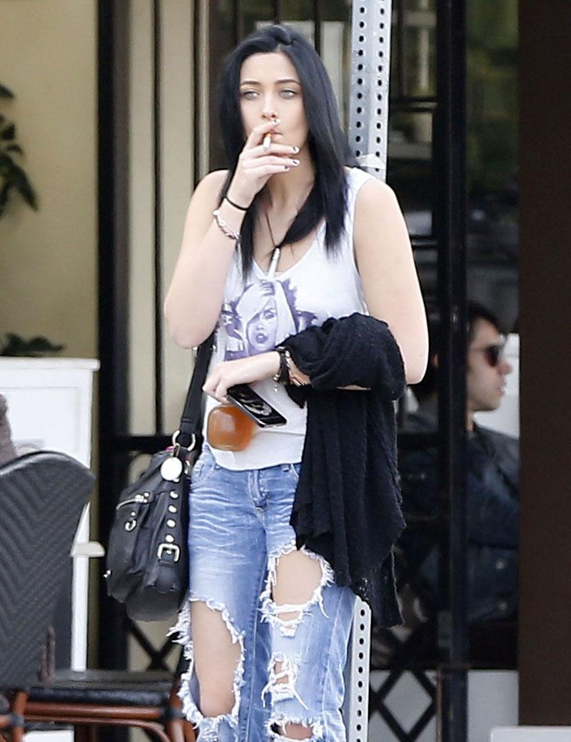 Paris Jackson Caught Smoking While Underage