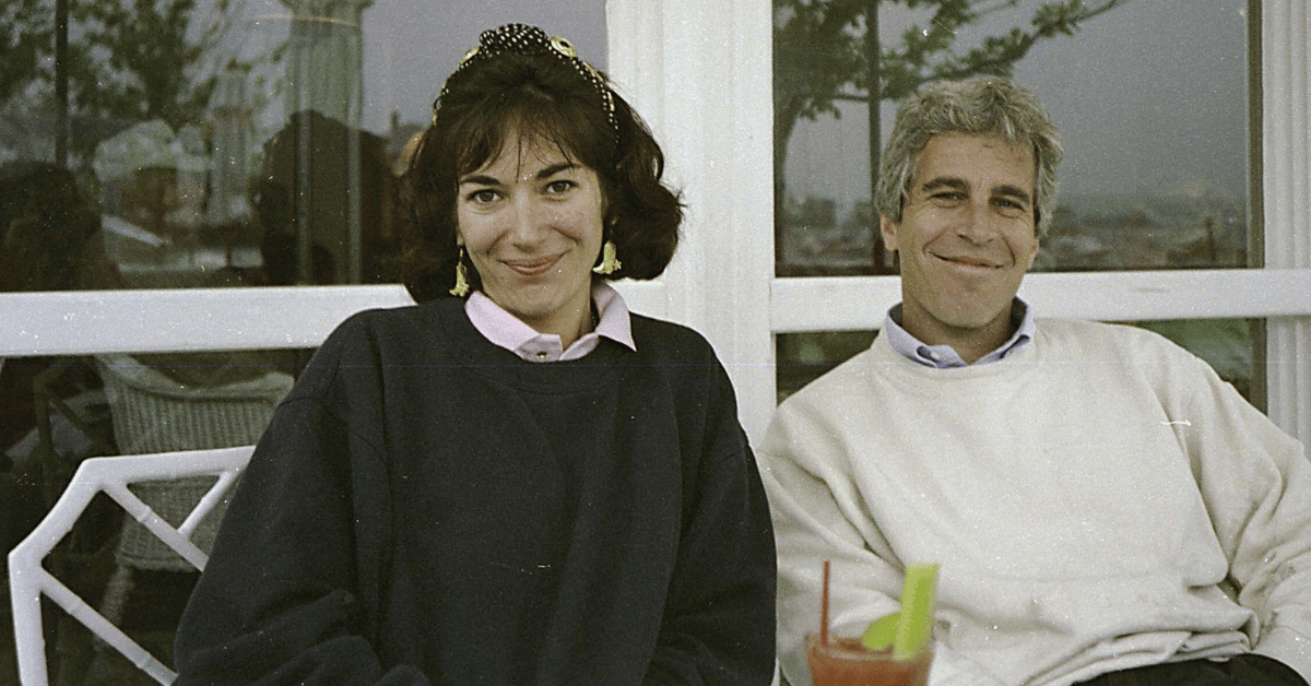 Photo of Ghislaine Maxwell and Jeffrey Epstein