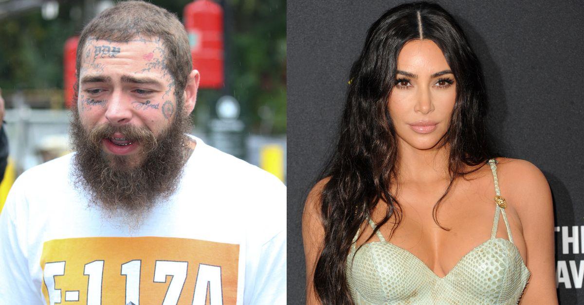 Post Malone was chosen by Kim Kardashian to star in her latest Skims campaign.