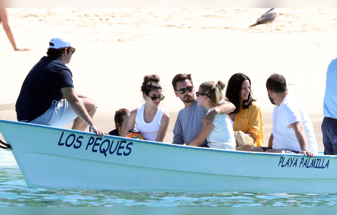 Scott Disick and Sofia Richie Hang Out on Mexico Yacht