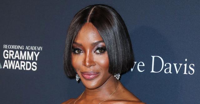 naomi campbell year old model welcomes baby
