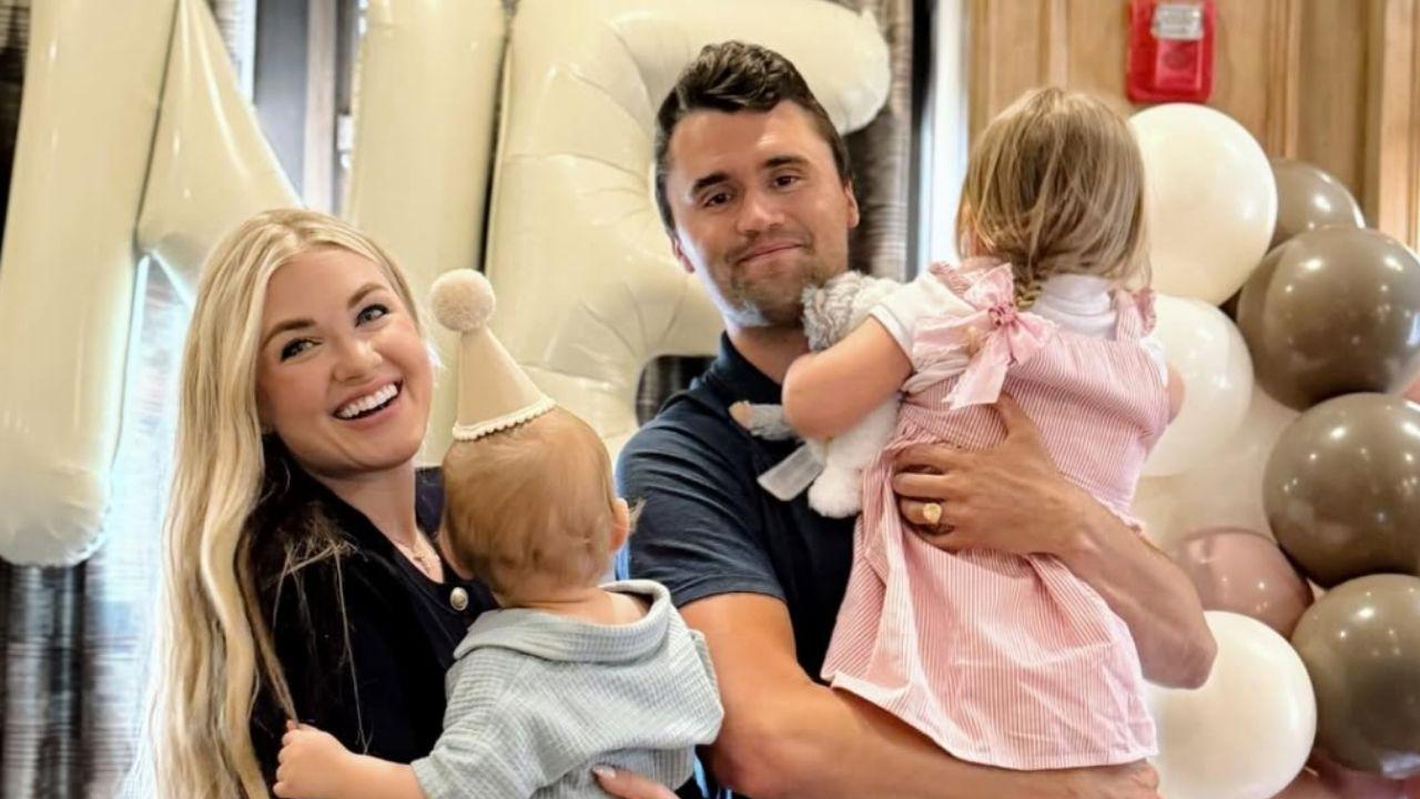 Photo of Erika and Charlie Kirk