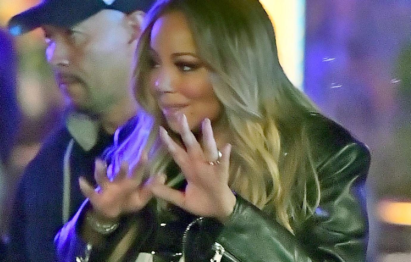 Mariah Carey Visits Disneyland In High Heels