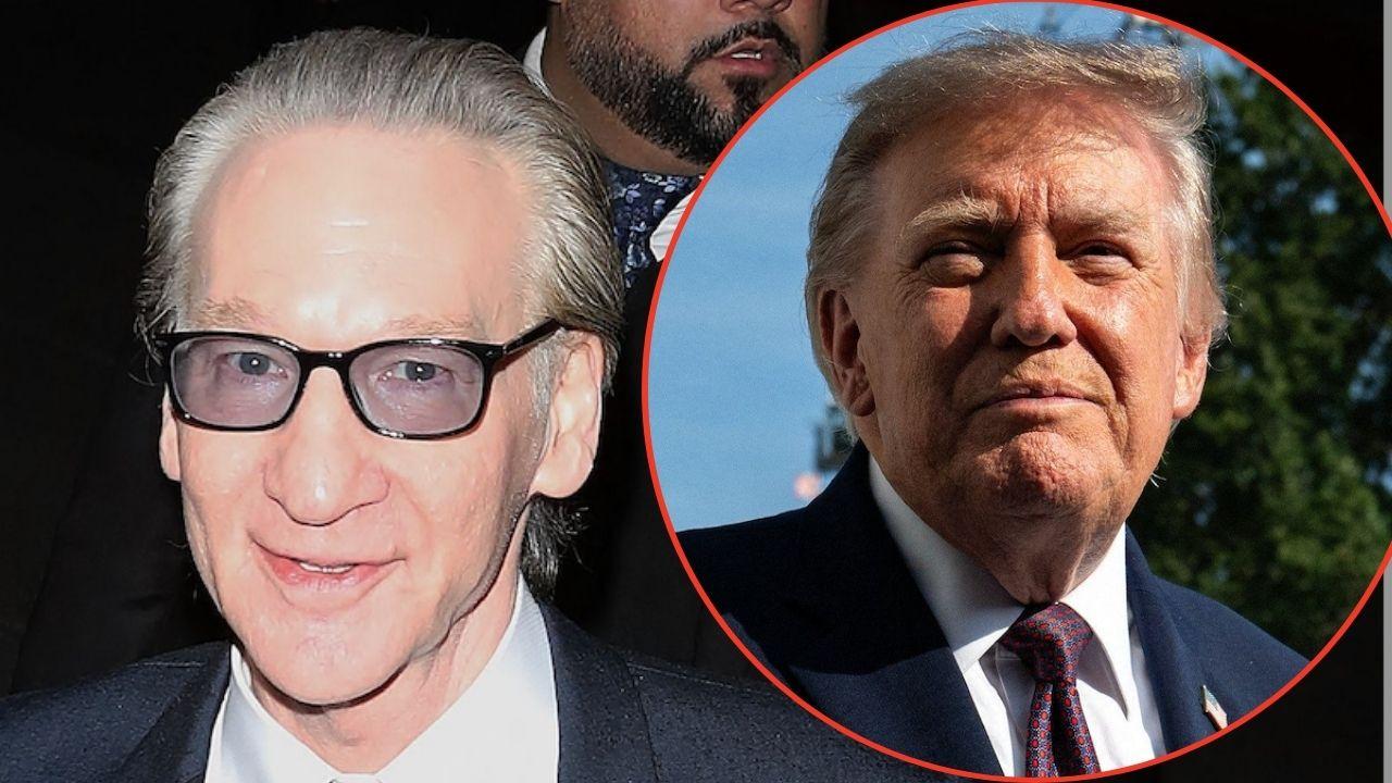 Photo of Bill Maher and Donald Trump