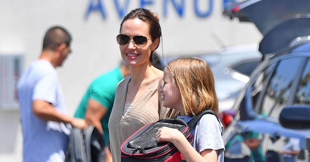 angelina jolie vivienne shopping photos brad pitt hit kids