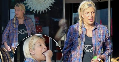 tori spelling pregnant baby number six