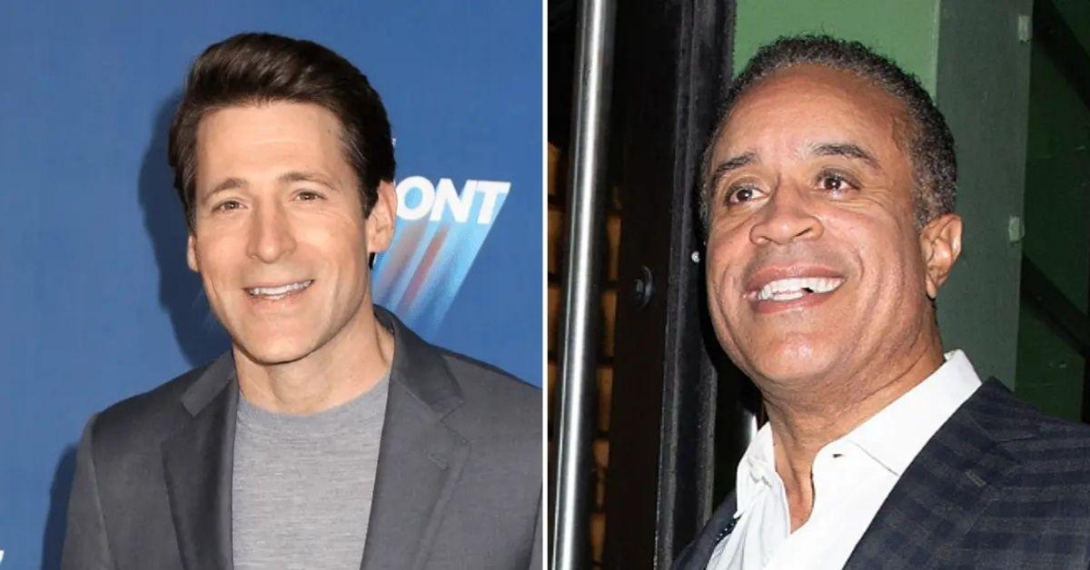 split photo of Tony DoKoupil and Maurice DuBois