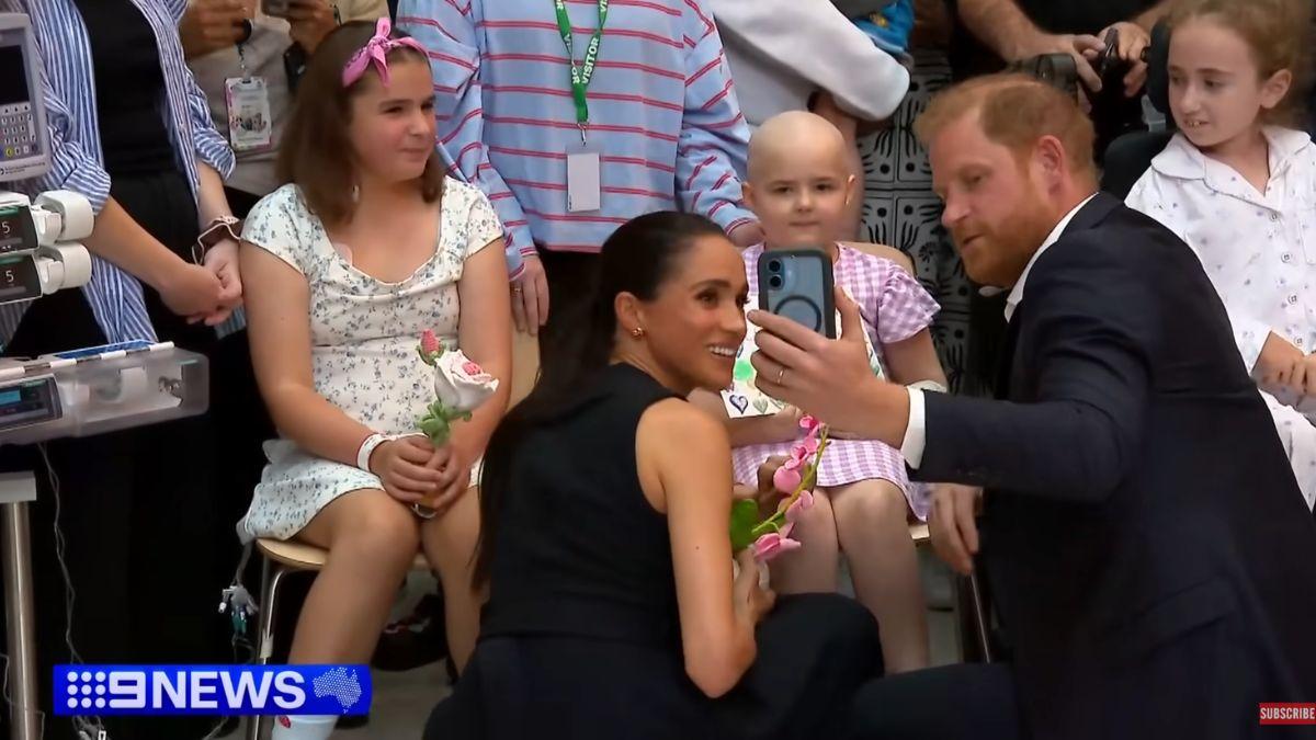 Photo of Prince Harry and Meghan Markle