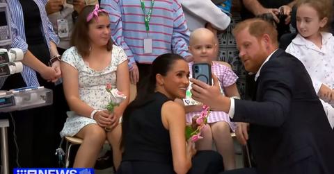 Photo of Prince Harry and Meghan Markle